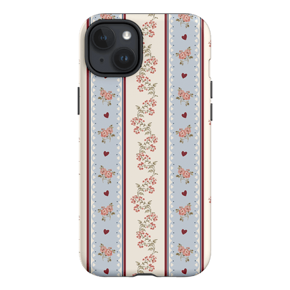 Pastel Stripe Printed Phone Cases iPhone 15 Plus / Armoured by Kasiags Art - The Dairy