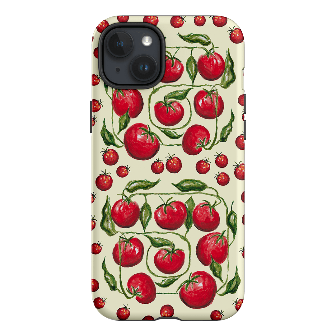 Red Tomatoes Printed Phone Cases iPhone 15 Plus / Armoured by BG. Studio - The Dairy