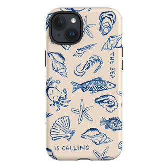 Sea Call Printed Phone Cases iPhone 15 Plus / Armoured by Cass Deller - The Dairy