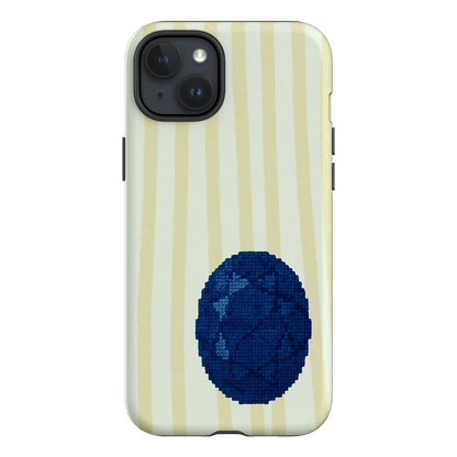 September Sapphire Printed Phone Cases iPhone 15 Plus / Armoured by Joiana - The Dairy