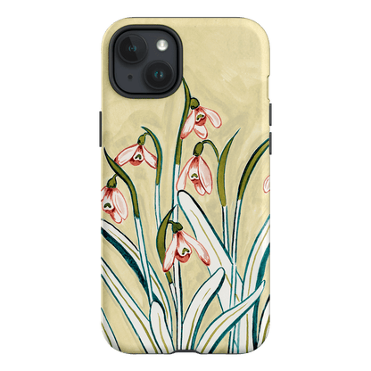 Snowdrop Printed Phone Cases iPhone 15 Plus / Armoured by Ellie Mae - The Dairy