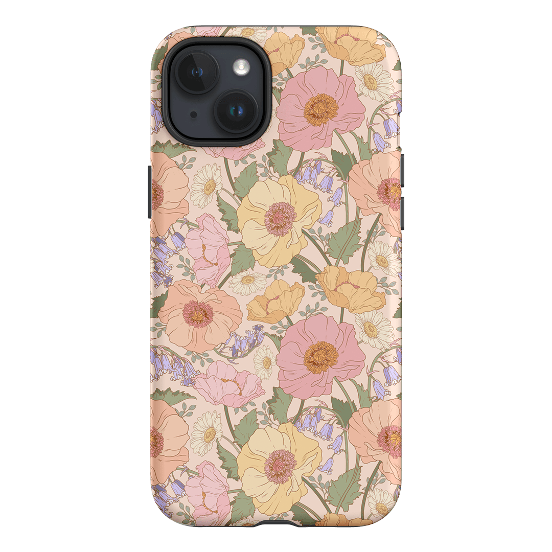 Spring Poppy Printed Phone Cases iPhone 15 Plus / Armoured by Kasiags Art - The Dairy
