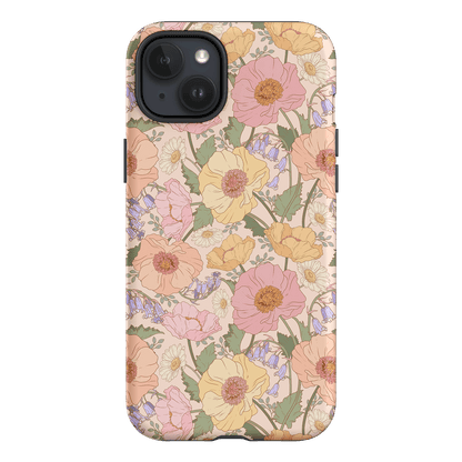 Spring Poppy Printed Phone Cases iPhone 15 Plus / Armoured by Kasiags Art - The Dairy