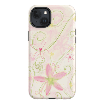 Swirl Pink Printed Phone Cases iPhone 15 Plus / Armoured by Kayla Carr - The Dairy