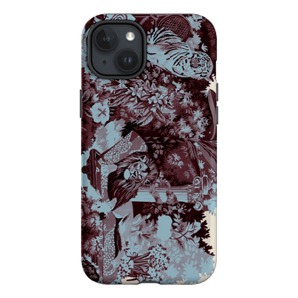 Tippi Blue Printed Phone Cases iPhone 15 Plus / Armoured by Desmond & Dempsey - The Dairy