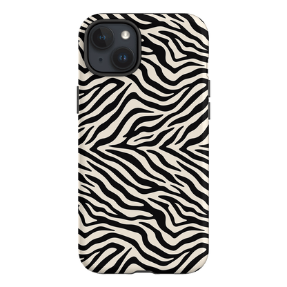 Zebra Ink Printed Phone Cases iPhone 15 Plus / Armoured by The Dairy - The Dairy