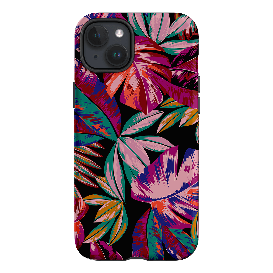 Midnight Palm Printed Phone Cases iPhone 15 Plus / Armoured by Charlie Taylor - The Dairy