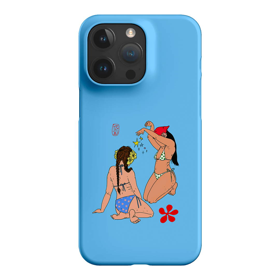 Babe Magic Blue Printed Phone Cases iPhone 15 Pro Max / Snap by Easty Beasty - The Dairy