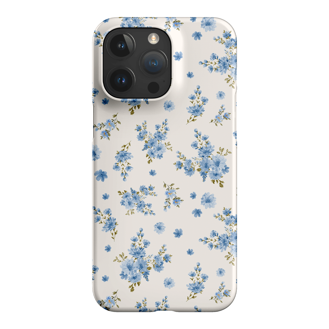 Blue Meadow Printed Phone Cases iPhone 15 Pro Max / Snap by Kasiags Art - The Dairy