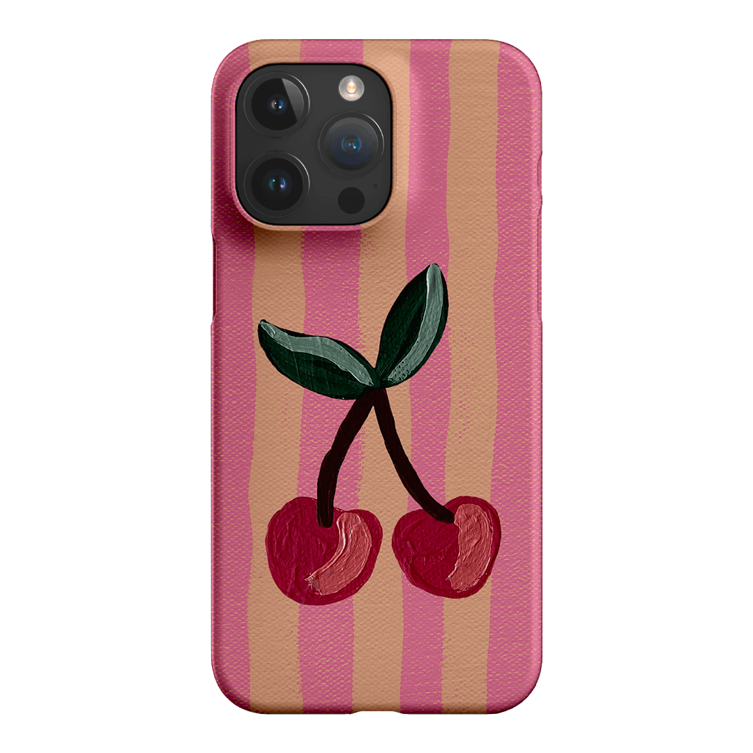 Cherry On Top Printed Phone Cases iPhone 15 Pro Max / Snap by Amy Gibbs - The Dairy
