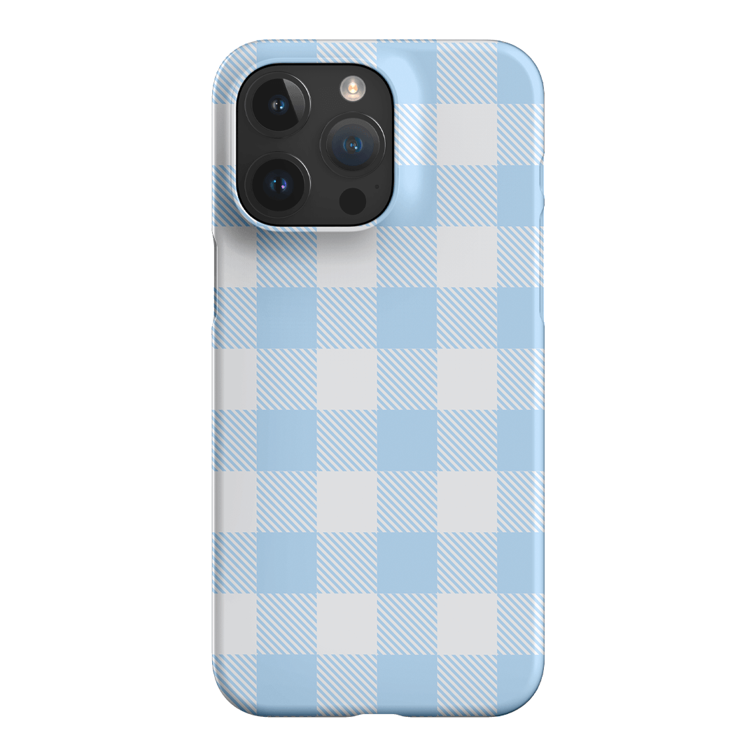 Cloud Plaid Printed Phone Cases iPhone 15 Pro Max / Snap by The Dairy - The Dairy