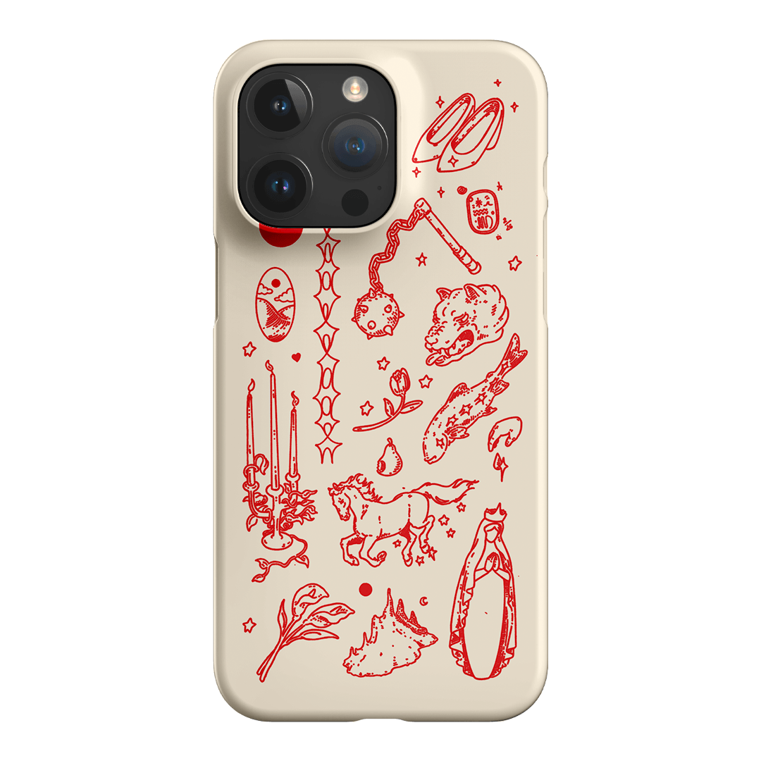 Dreamcore Cream Printed Phone Cases iPhone 15 Pro Max / Snap by Easty Beasty - The Dairy