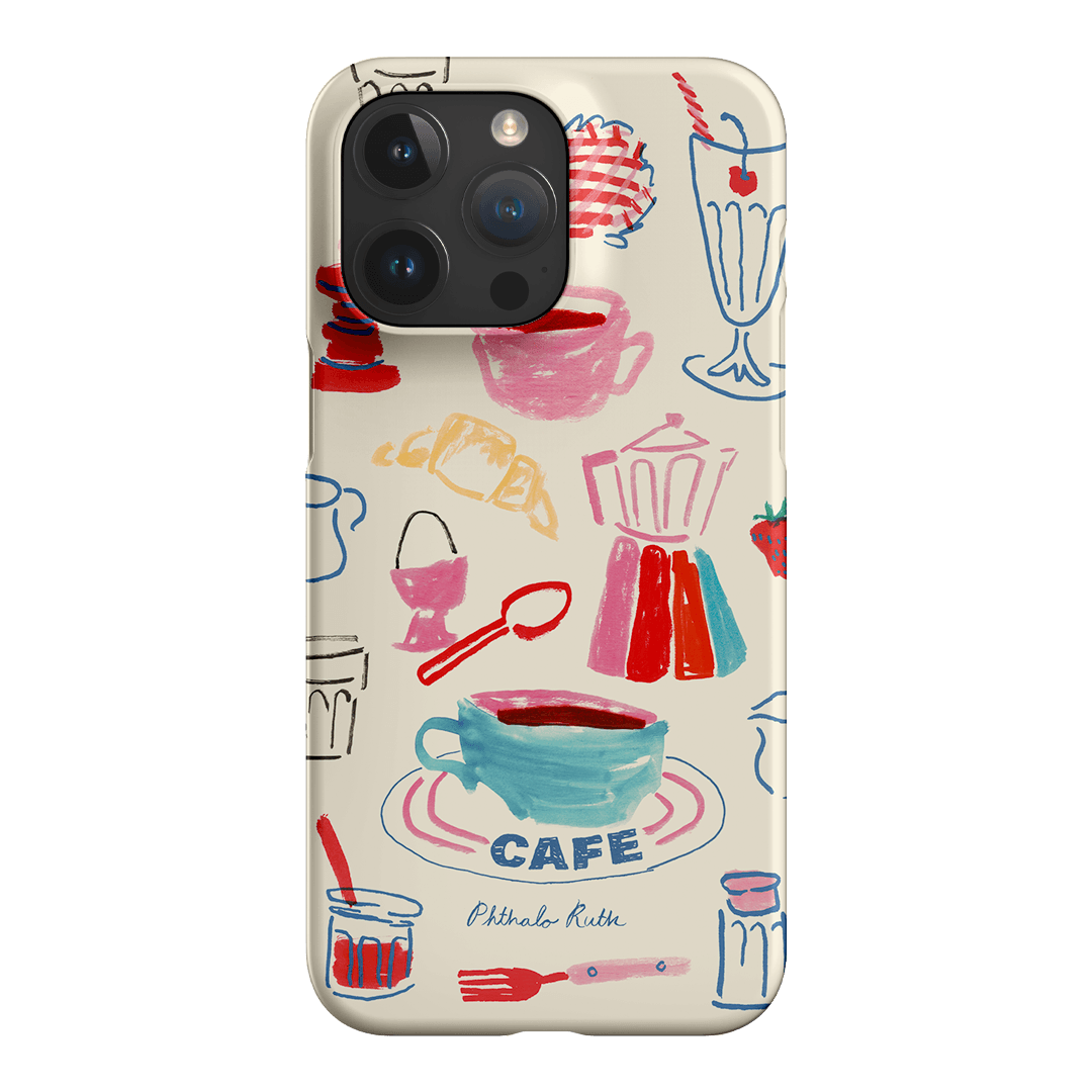 Home Cafe Printed Phone Cases iPhone 15 Pro Max / Snap by Phthalo Ruth - The Dairy
