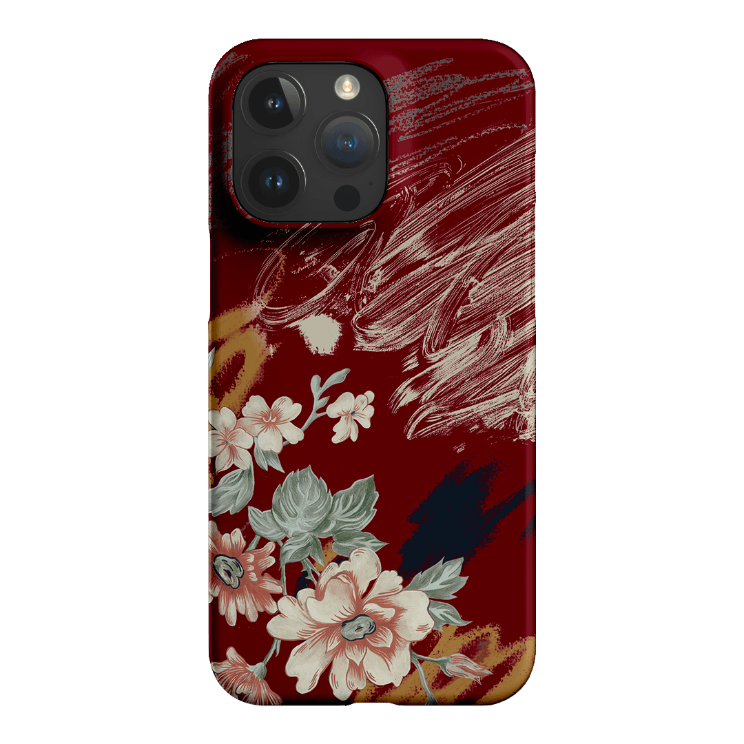Love Floral Printed Phone Cases iPhone 15 Pro Max / Snap by Desmond & Dempsey - The Dairy
