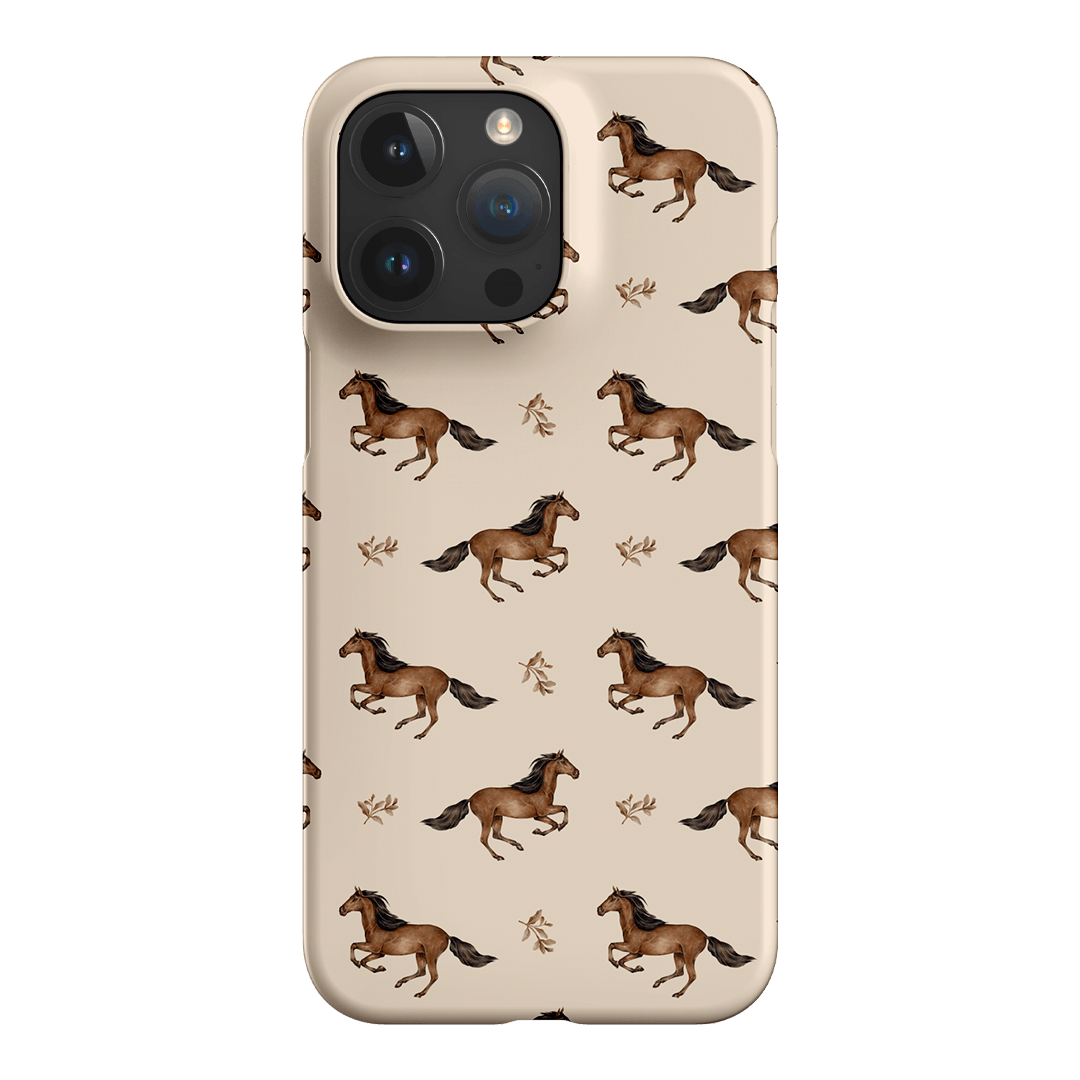 Running Horse Printed Phone Cases iPhone 15 Pro Max / Snap by Kasiags Art - The Dairy