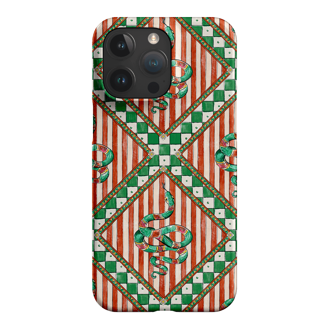 Serpent Printed Phone Cases iPhone 15 Pro Max / Snap by Fenton & Fenton - The Dairy