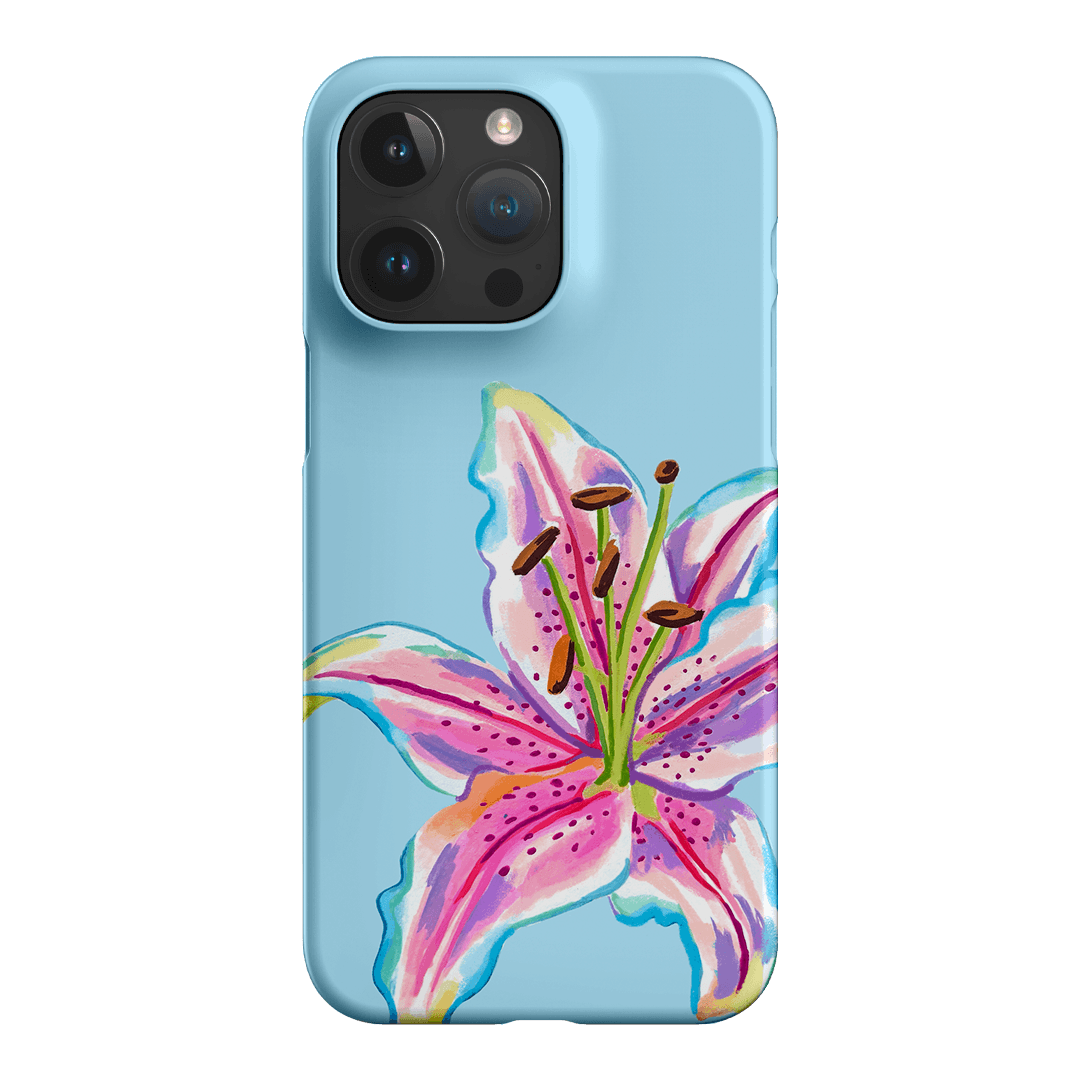 Sky Lily Printed Phone Cases iPhone 15 Pro Max / Snap by Femke Studio - The Dairy