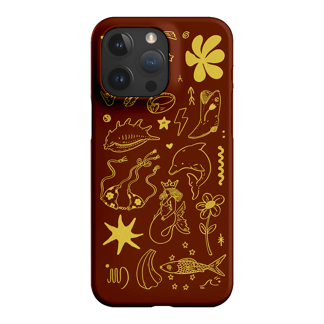 Spiced Cowboy Chocolate Printed Phone Cases iPhone 15 Pro Max / Snap by Easty Beasty - The Dairy