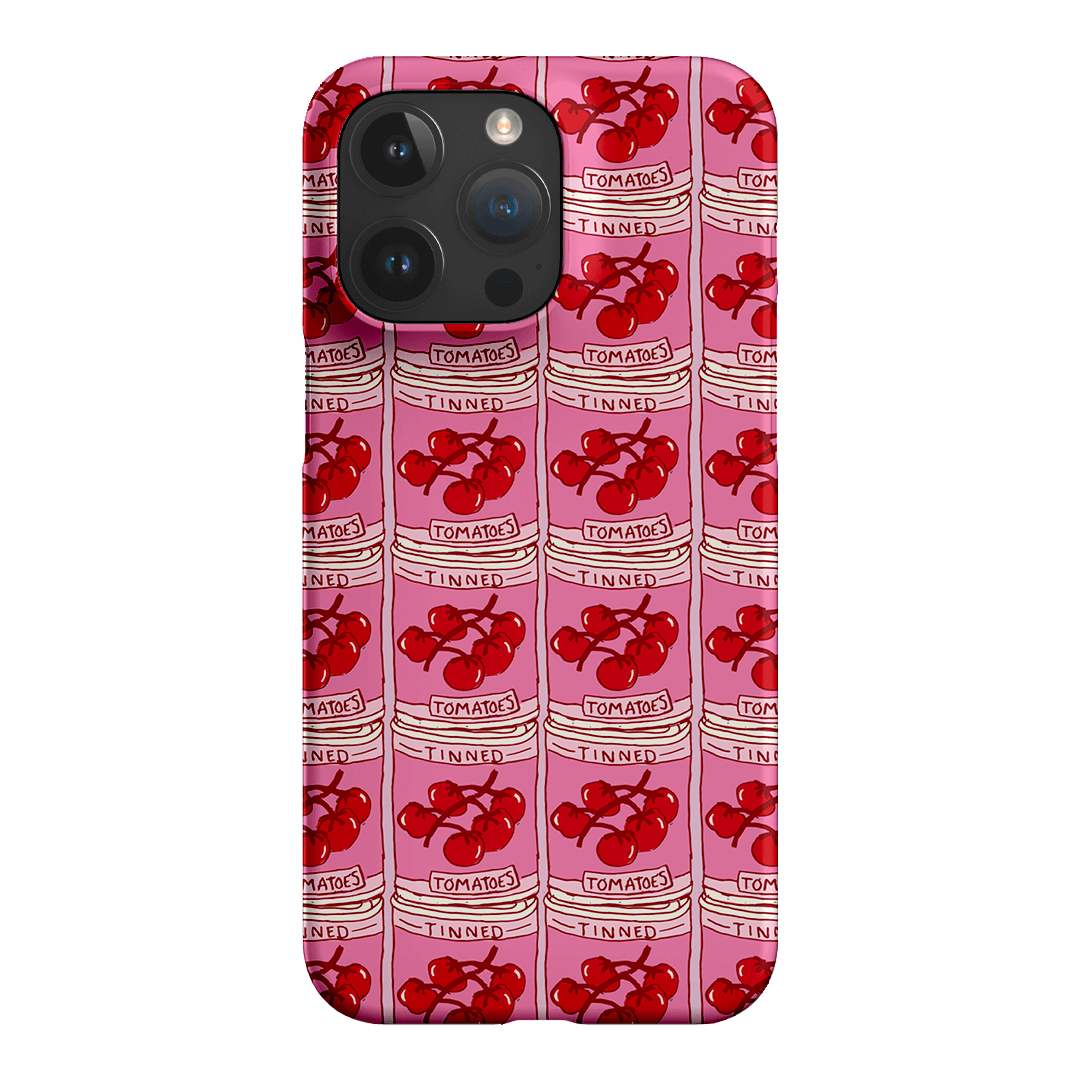 Tinned Tomatoes Printed Phone Cases iPhone 15 Pro Max / Snap by The Dairy - The Dairy