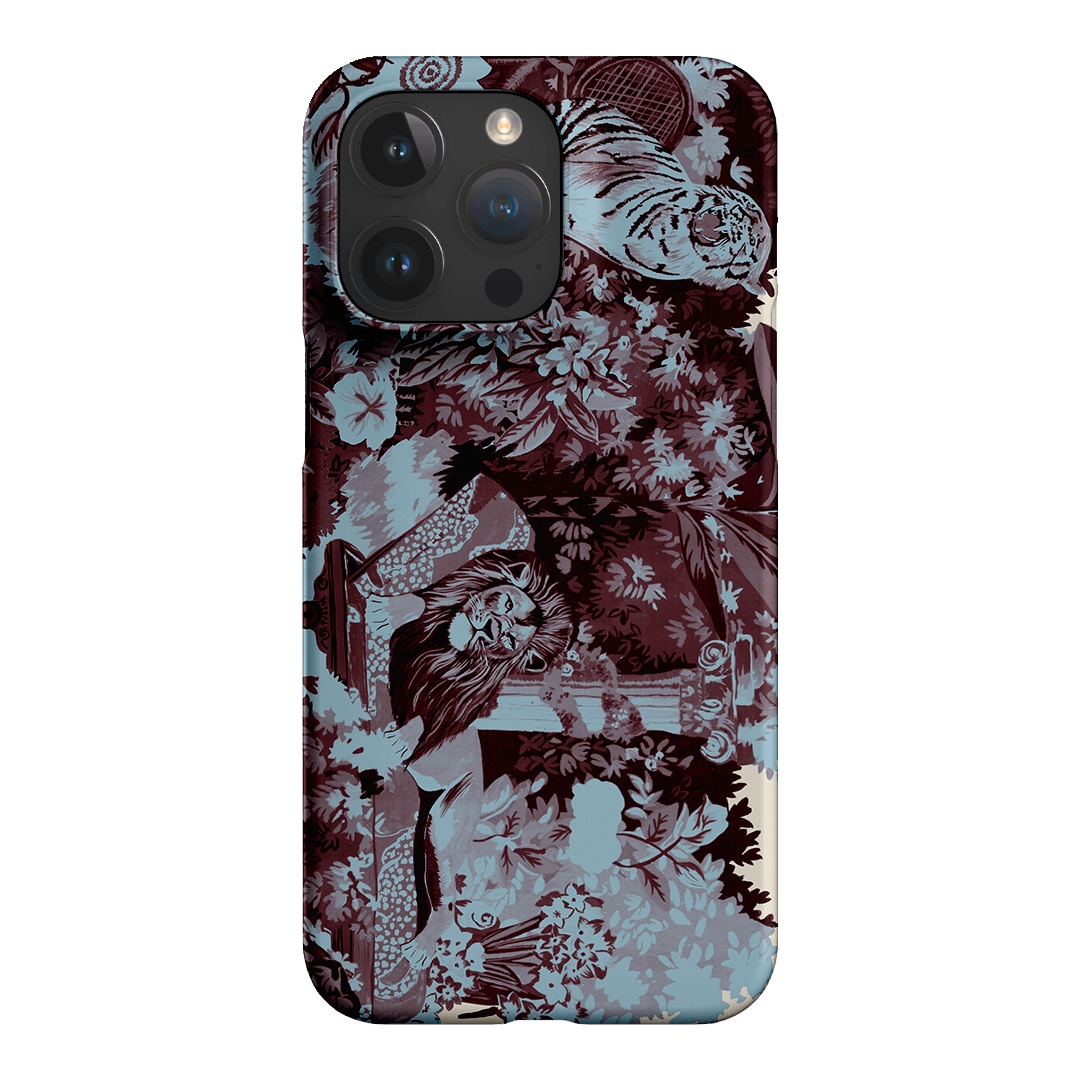Tippi Blue Printed Phone Cases iPhone 15 Pro Max / Snap by Desmond & Dempsey - The Dairy