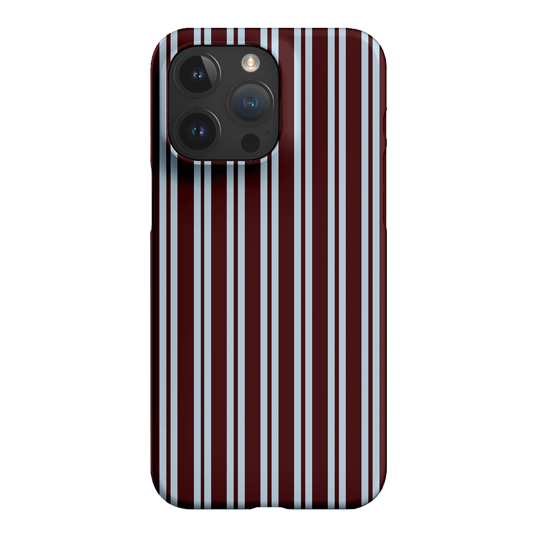 Varsity Stripes Printed Phone Cases iPhone 15 Pro Max / Snap by The Dairy - The Dairy