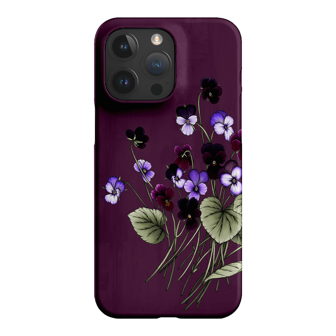 Viola Printed Phone Cases iPhone 15 Pro Max / Snap by Typoflora - The Dairy