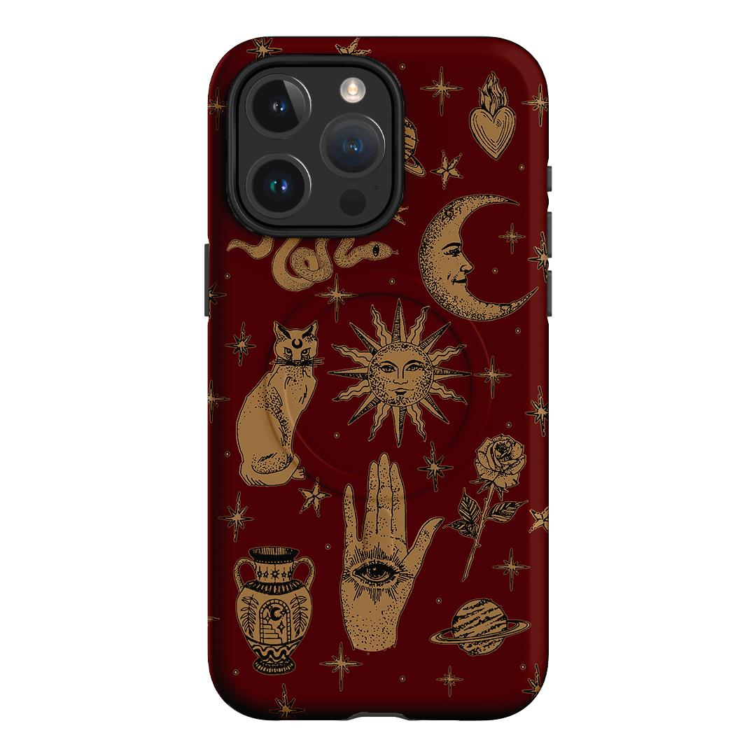 Astro Flash Red Printed Phone Cases iPhone 15 Pro Max / Armoured MagSafe by Veronica Tucker - The Dairy