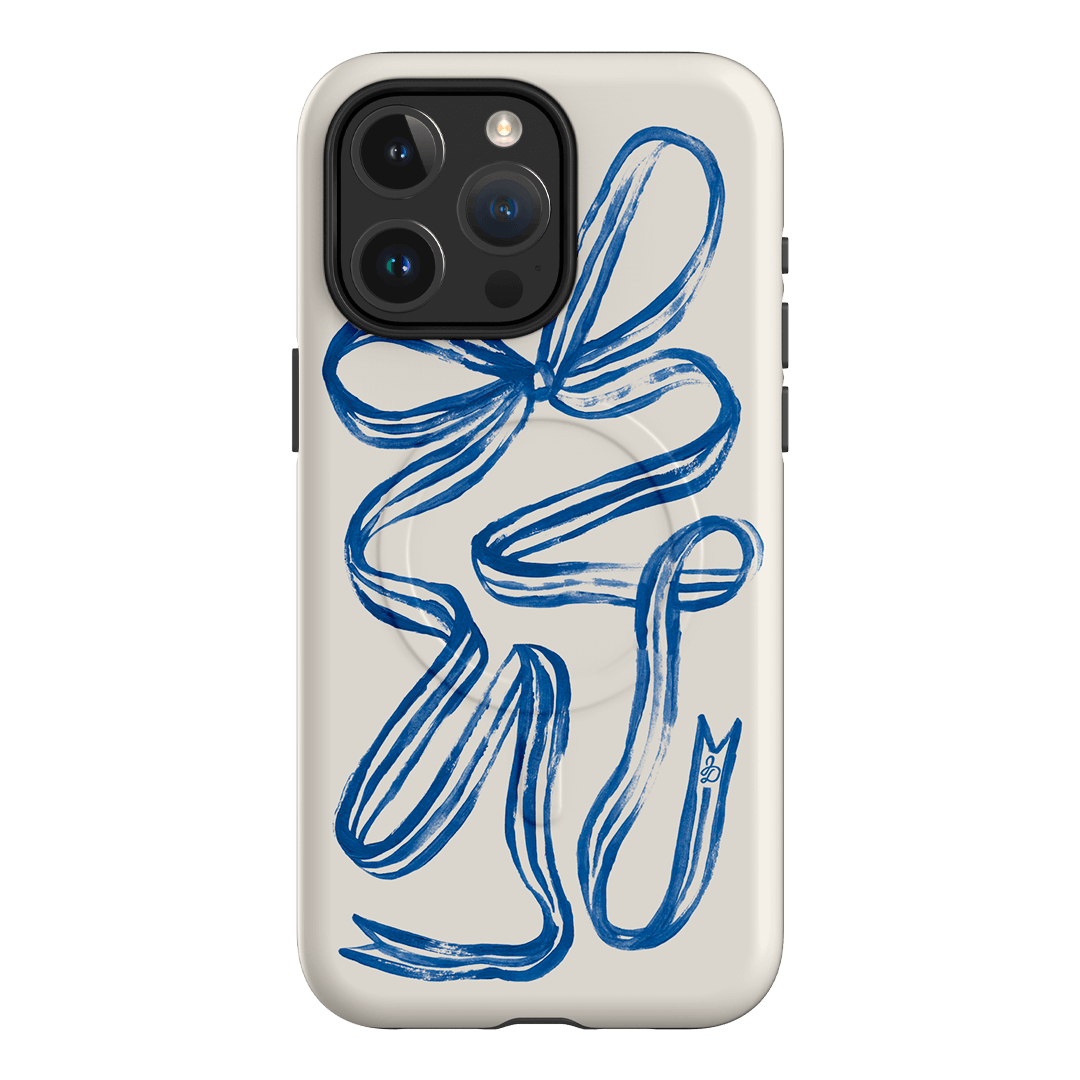 Bowerbird Ribbon Printed Phone Cases iPhone 15 Pro Max / Armoured MagSafe by Jasmine Dowling - The Dairy
