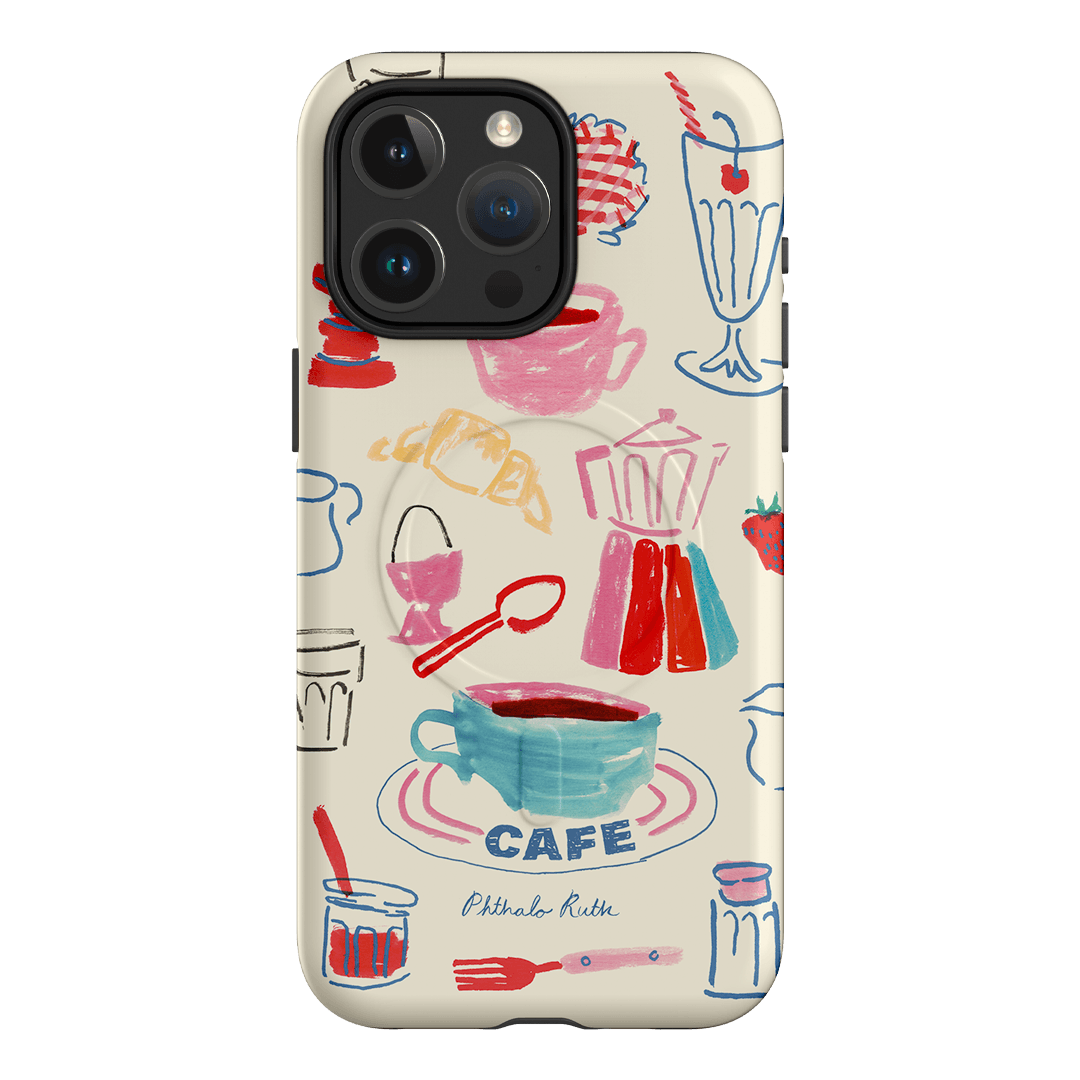 Home Cafe Printed Phone Cases iPhone 15 Pro Max / Armoured MagSafe by Phthalo Ruth - The Dairy