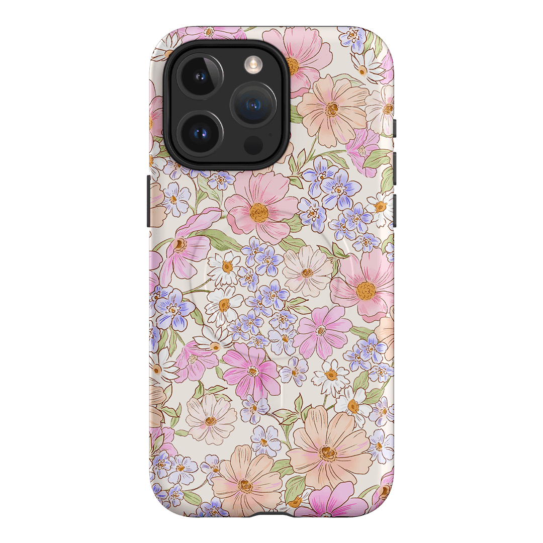 Lillia Flower Printed Phone Cases iPhone 15 Pro Max / Armoured MagSafe by Oak Meadow - The Dairy
