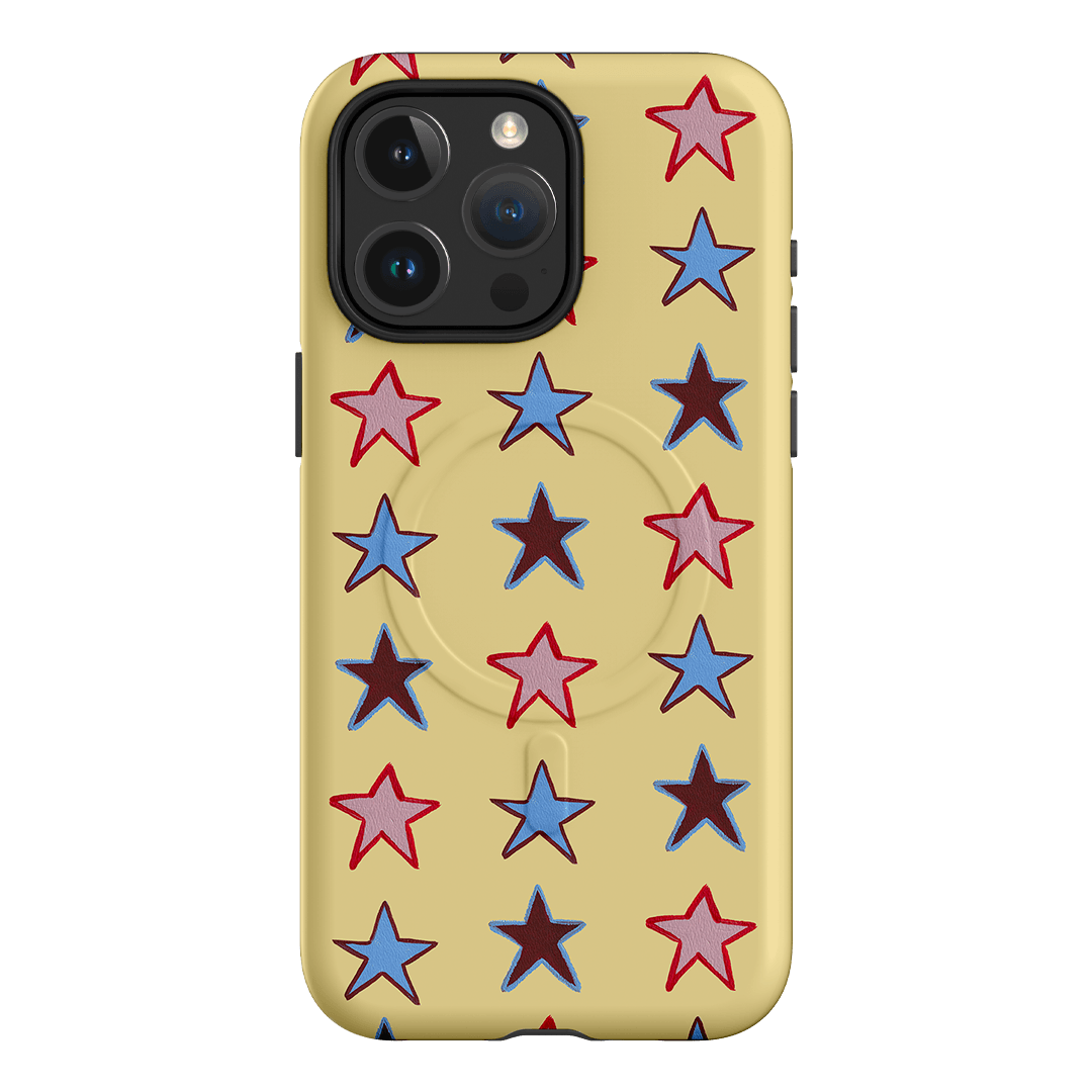 Lucky Stars Butter Printed Phone Cases iPhone 15 Pro Max / Armoured MagSafe by BG. Studio - The Dairy