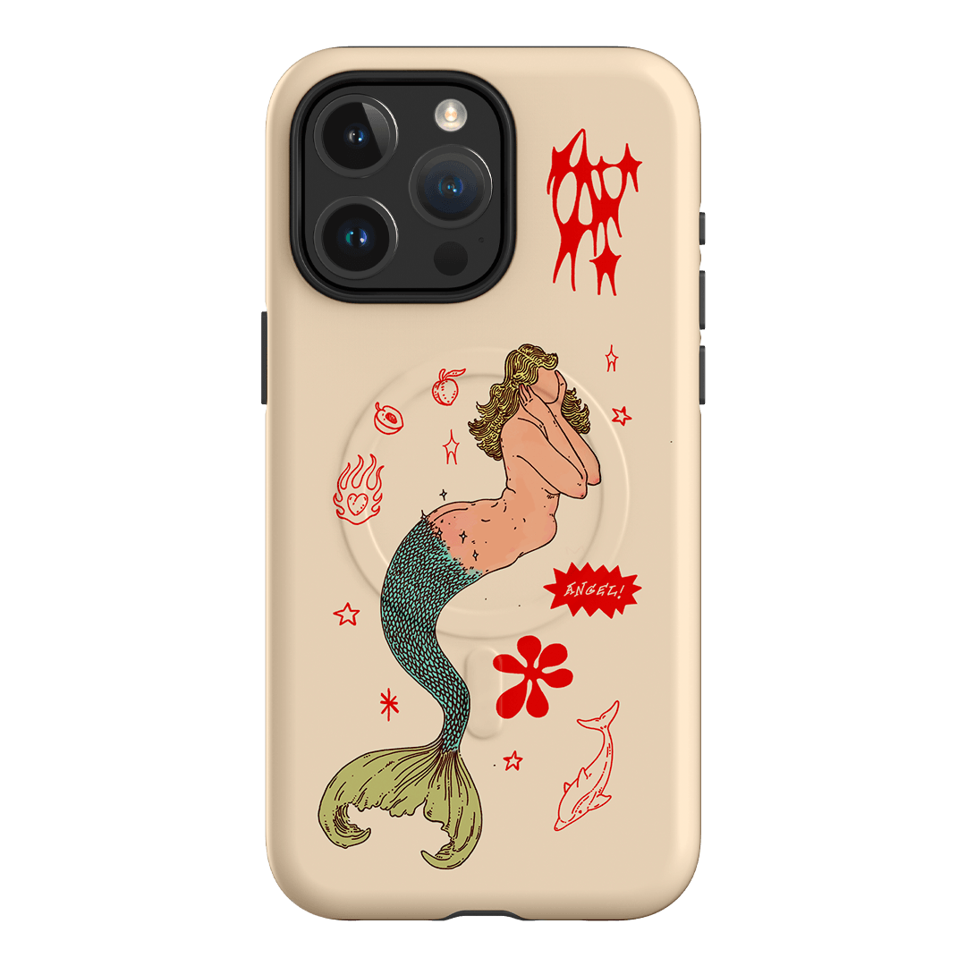 Mimi Cream Printed Phone Cases iPhone 15 Pro Max / Armoured MagSafe by Easty Beasty - The Dairy