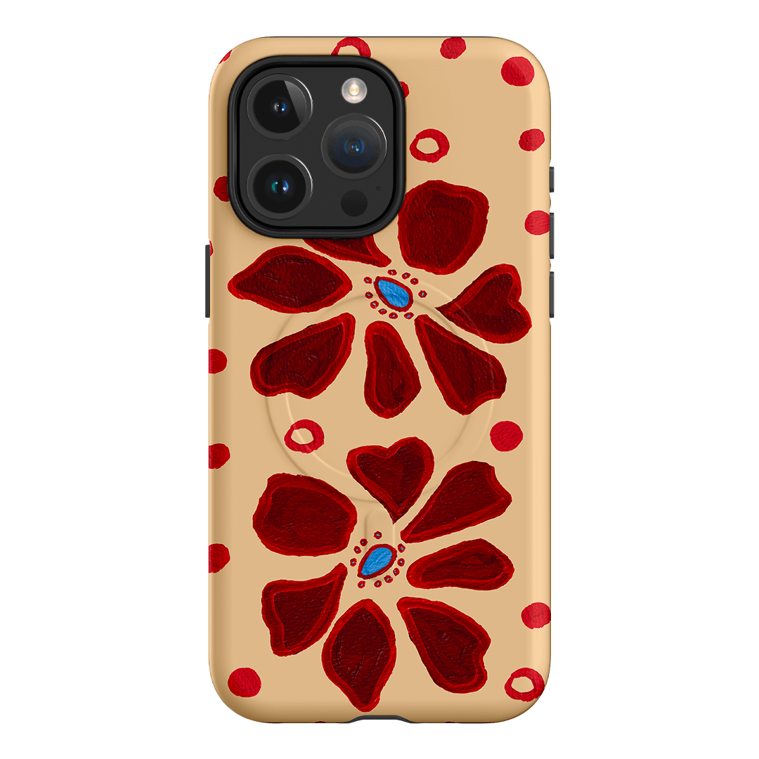 Painted Petal Sorbet Printed Phone Cases iPhone 15 Pro Max / Armoured MagSafe by BG. Studio - The Dairy