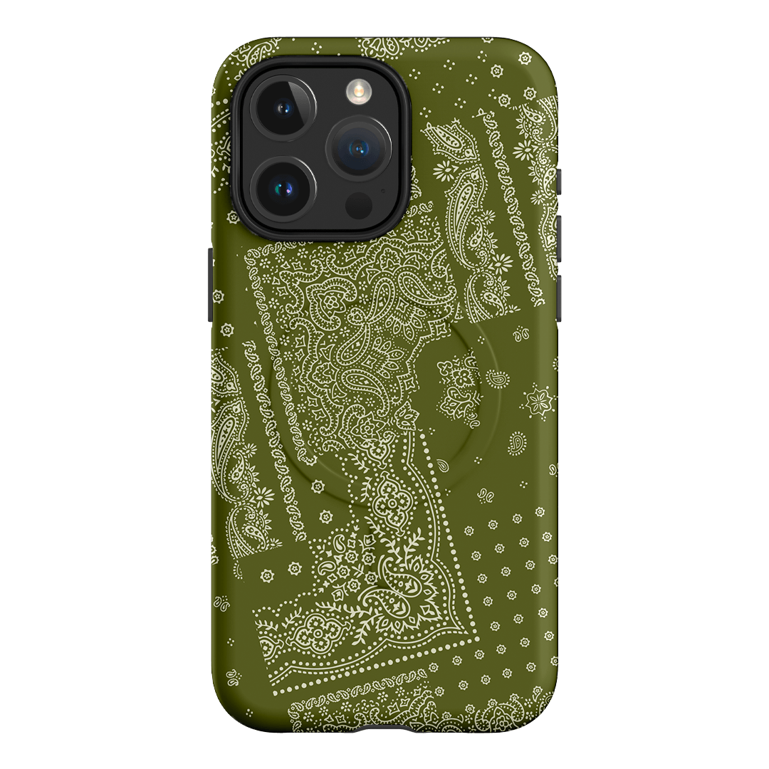 Paisley Fern Printed Phone Cases iPhone 15 Pro Max / Armoured MagSafe by The Dairy - The Dairy