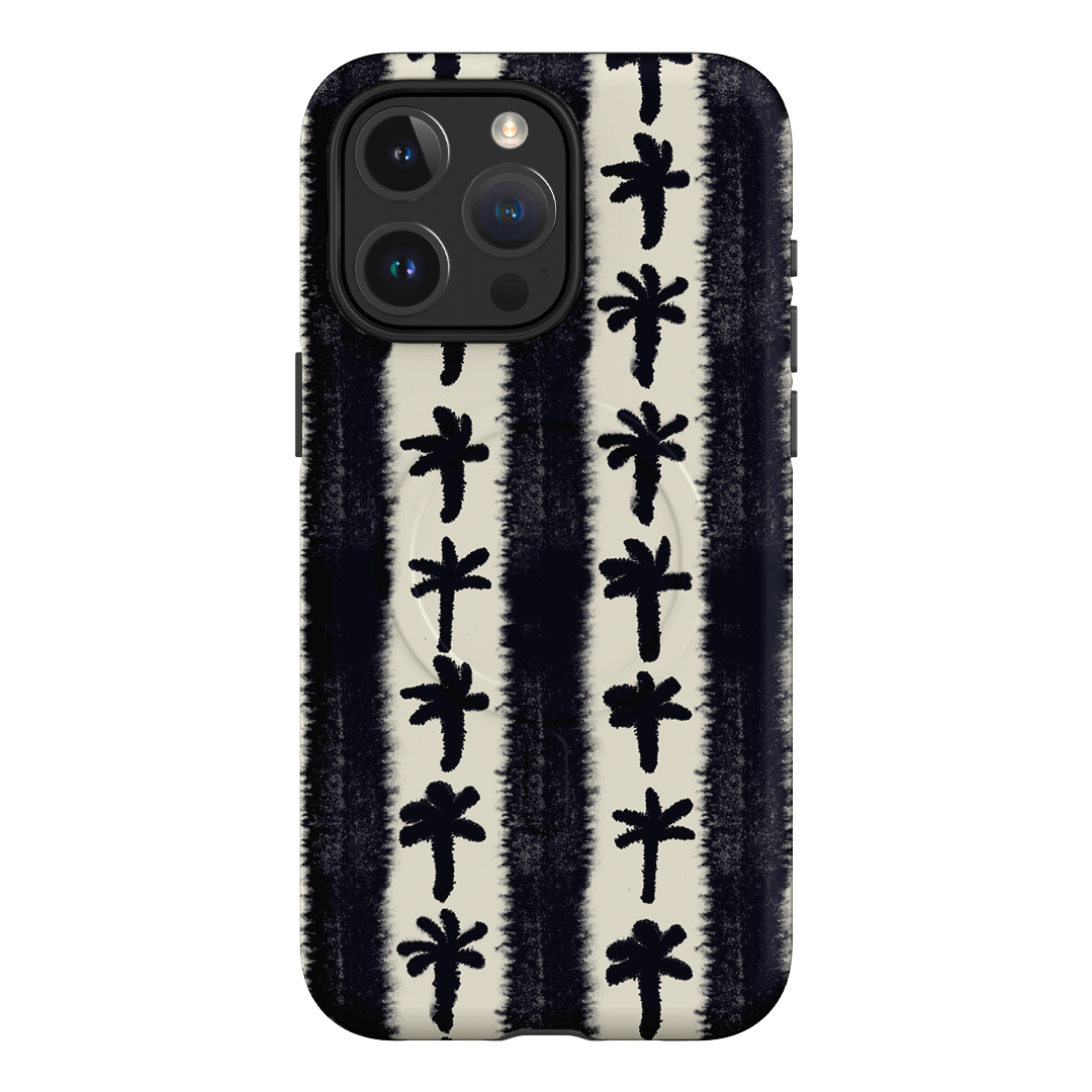 Palm Stripe Printed Phone Cases iPhone 15 Pro Max / Armoured MagSafe by Desmond & Dempsey - The Dairy