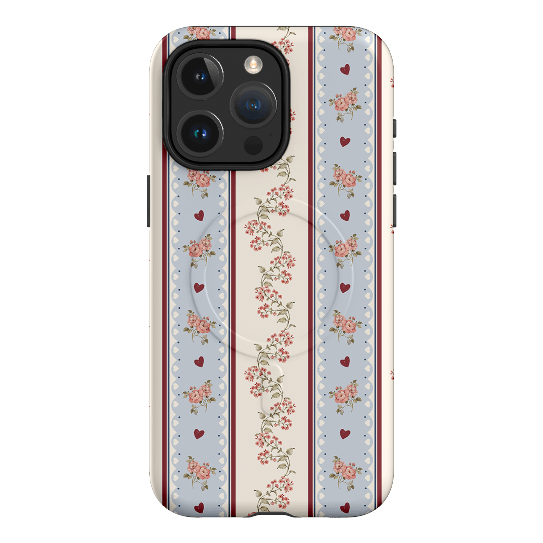 Pastel Stripe Printed Phone Cases iPhone 15 Pro Max / Armoured MagSafe by Kasiags Art - The Dairy