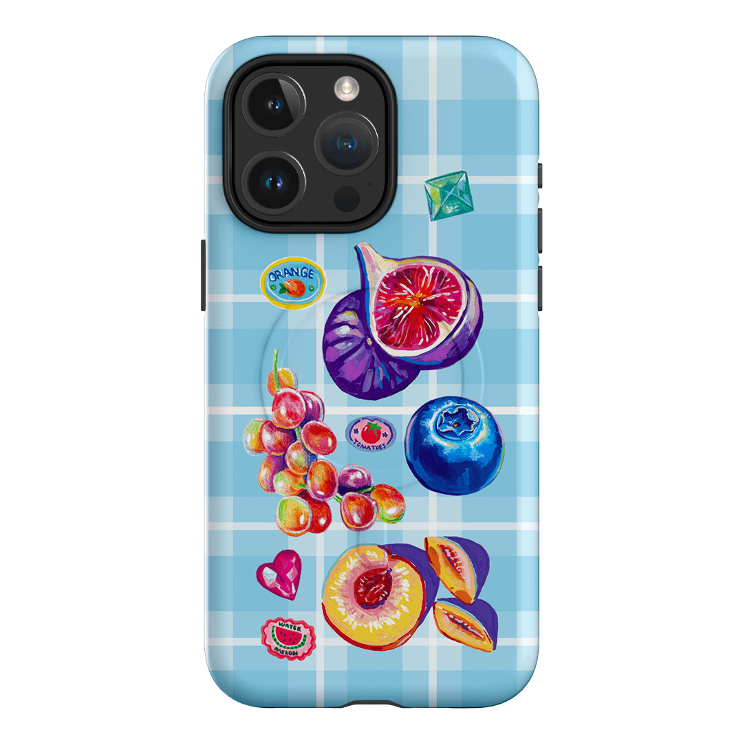 Plaid Picnic Printed Phone Cases iPhone 15 Pro Max / Armoured MagSafe by Femke Studio - The Dairy