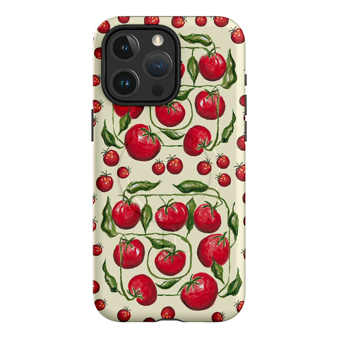 Red Tomatoes Printed Phone Cases iPhone 15 Pro Max / Armoured MagSafe by BG. Studio - The Dairy