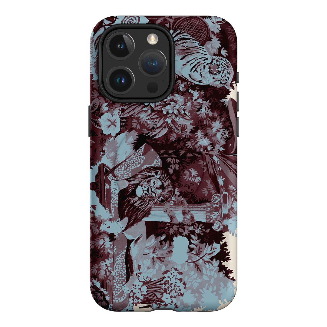 Tippi Blue Printed Phone Cases iPhone 15 Pro Max / Armoured MagSafe by Desmond & Dempsey - The Dairy