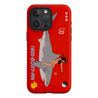 1800-Busy Rn in Red Printed Phone Cases iPhone 15 Pro Max / Armoured by Easty Beasty - The Dairy