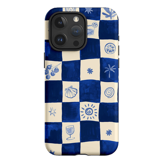 Afternoon Mezze Azure Printed Phone Cases iPhone 15 Pro Max / Armoured by Charlie Taylor - The Dairy