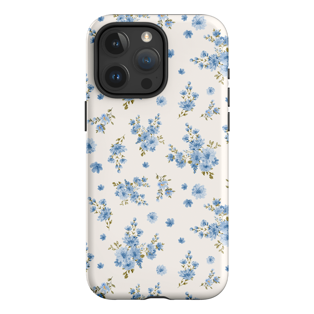 Blue Meadow Printed Phone Cases iPhone 15 Pro Max / Armoured by Kasiags Art - The Dairy