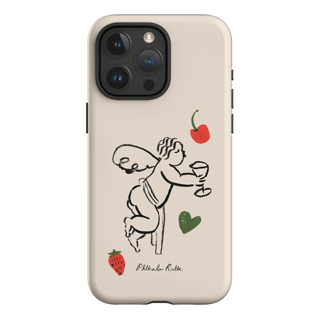 Cherub Printed Phone Cases iPhone 15 Pro Max / Armoured by Phthalo Ruth - The Dairy