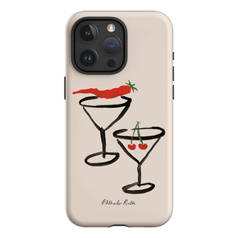 Chili Cherry Printed Phone Cases iPhone 15 Pro Max / Armoured by Phthalo Ruth - The Dairy