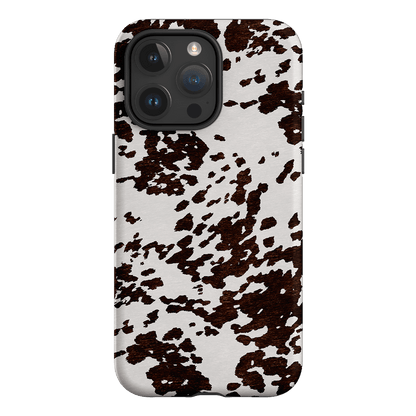 Cowhide Charm Printed Phone Cases iPhone 15 Pro Max / Armoured by The Dairy - The Dairy