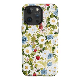 Garden Strawberries Printed Phone Cases iPhone 15 Pro Max / Armoured by Ellie Mae - The Dairy