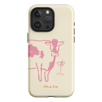 Mootini Pink Printed Phone Cases iPhone 15 Pro Max / Armoured by Phthalo Ruth - The Dairy