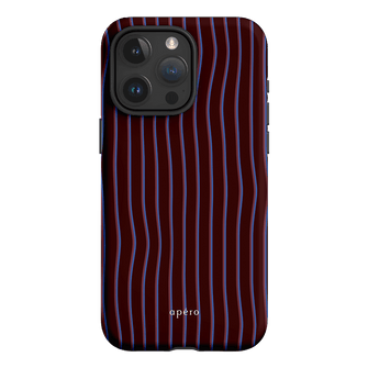 Panama Burgundy Printed Phone Cases iPhone 15 Pro Max / Armoured by Apero - The Dairy