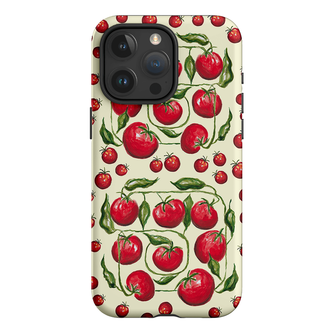 Red Tomatoes Printed Phone Cases iPhone 15 Pro Max / Armoured by BG. Studio - The Dairy