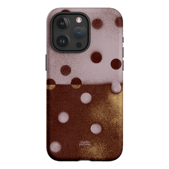 Rust Polka Dot Printed Phone Cases iPhone 15 Pro Max / Armoured by Jasmine Dowling - The Dairy